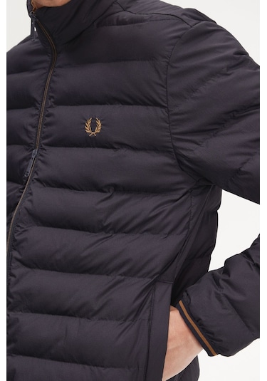 Fred Perry J4564 Insulated Erkek Mont Lacivert