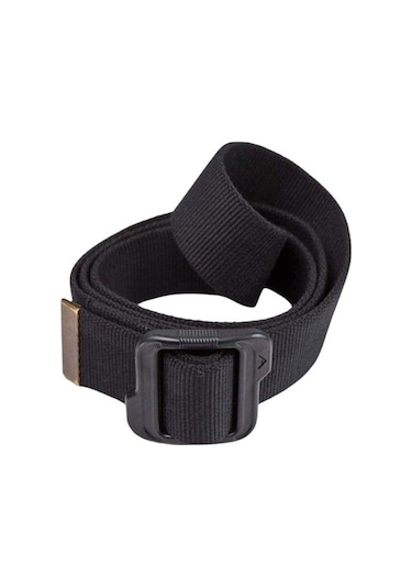 Taktikal Unisex Plastik Tokalı Siyah Tarz Bez Kemer