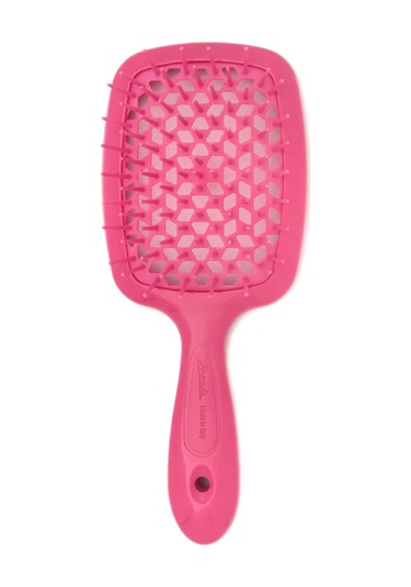 Janeke Superbrush Pembe Neon Saç Fırçası