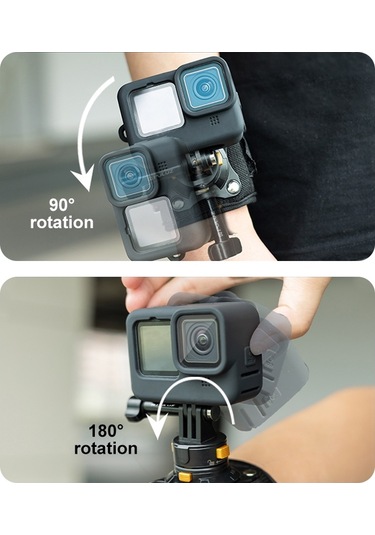 Puluz Manyetik Hızlı Açılan Bilek Kayışı Kemeri Siyah