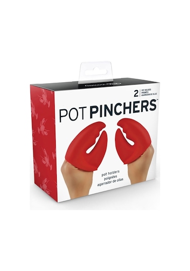 Sones Bir Çift Istakoz Maşası Isı Yalıtım Eldiveni Mutfak Yüksek Sıcaklığa Dayanıklı Silikon Haşlanma Önleyici El Klipsleri