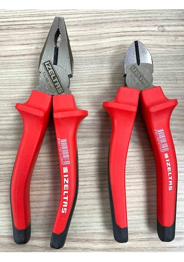 Kombine Pense Ergonomik Seri 180Mm Yankeski 160Mm 2 Li Set