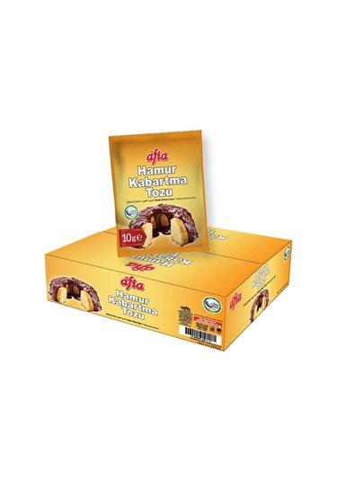 Afia Hamur Kabartma Tozu Poşet 20 x 10'lu