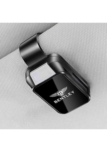 Bentley Mulsanne Ewb Lwb İçin Araba Güneşlik Gözlük Tutucu Klips, Gözlük Lensleri Korur Visor Askı Güneş Gözlüğü Bilet Kartı Organizatör, Siyah