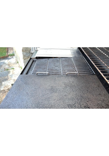 Özsal Izgara-Guruss Mangal Yedek Izgara 39X24 Cm 2 Adet Paslanmaz