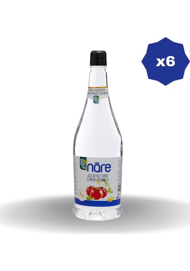 Doğanay Nare Pet Beyaz Sirke 1000 Ml - 6 Adet