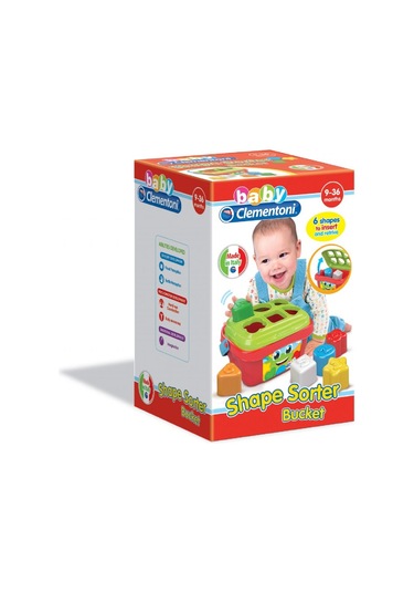 Baby Clementoni Bultak Kova (Şekil Sıralayıcı) Çok Renkli