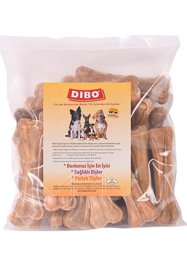Dibo Natürel Press Kemik Köpek Ödülü 35'li 30-35 G 10 CM