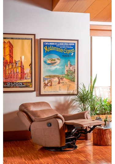 Niron Boston TV / Baba Koltuğu - Sallanan Dönen ve Yatan Koltuk - Berjer