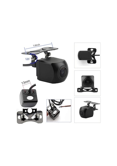 Navigold Ön Yan veya Arka  İç Dış Kullanıma Uyumlu 170 Derece Araç Kamerası