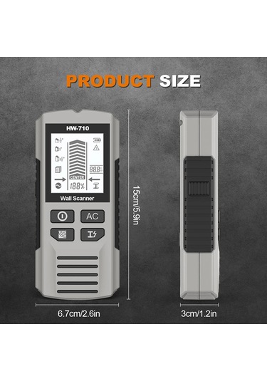 Conventions1 Arada Duvar Metal Dedektörü Derinlik Duvar Saplama