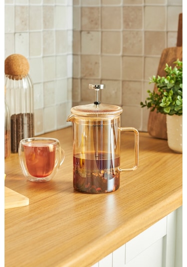 Karaca Luve French Press Amber 800 Ml Sarı