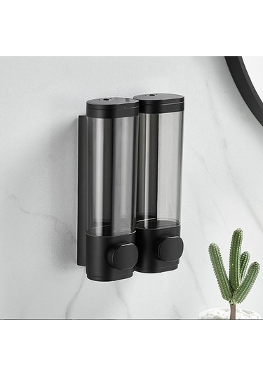 Pazly 600ml Manuel Duvar Sabun Dispenseri - Bulaşık, Şampuan, Duş Jeli İçin Ev & Otel Mutfak Ban Küçük Boyutlu Çok Renkli Çok Renkli