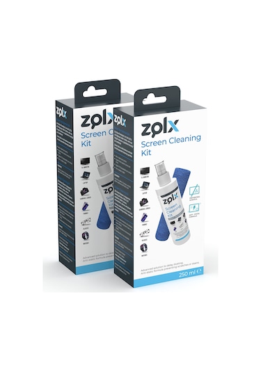 Zolx Ekran Temizleme Seti 250ml 2 Adet