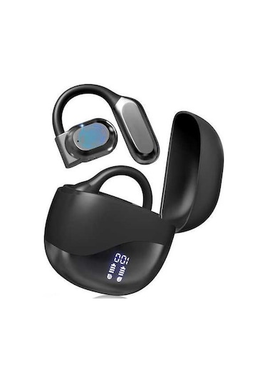 Fastbuy M62 Açık Kulağa Bluetooth Kulaklık - 144 Dil Çeviri, Aı Teknoloji, Müzik Konuşma, Siyah