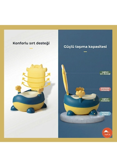 Tuvalet Eğitici Lazımlık - Sarı