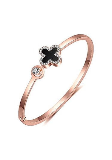 Gogoey Gs4417k Kadın Kol Saati Siyah + Bileklik