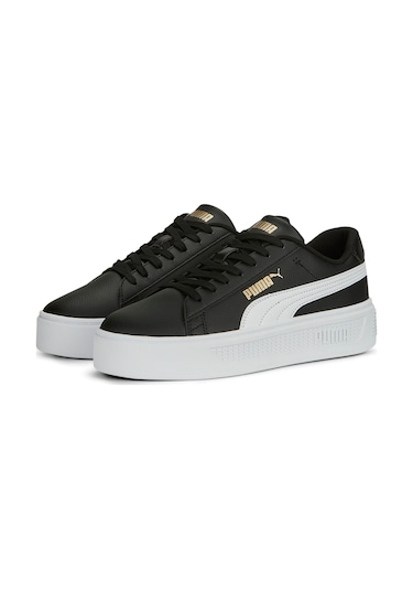 Puma Smash Platform V3 Kadın Ayakkabı 390758 02 Siyah