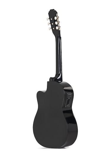 Miguel Artegas Mag65Cebk Siyah Elektro Klasik Gitar