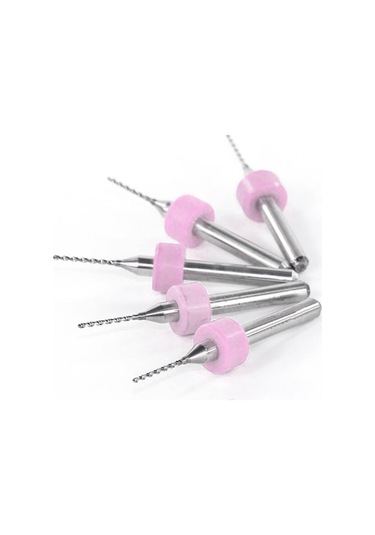 Koodmax 10 Adet 3D Yazıcı Micro CNC Matkap Ucu Çelik Set Karbür 0.3 MM Nozzle Temizleme İğnesi Kutulu