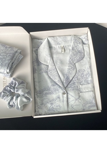 Kadın Buz İpek Pijama-7003 Diğer