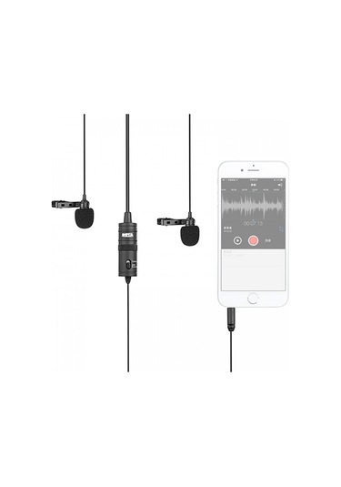 Boya BY-M1DM Çok Yönlü İkili Yaka Mikrofonu