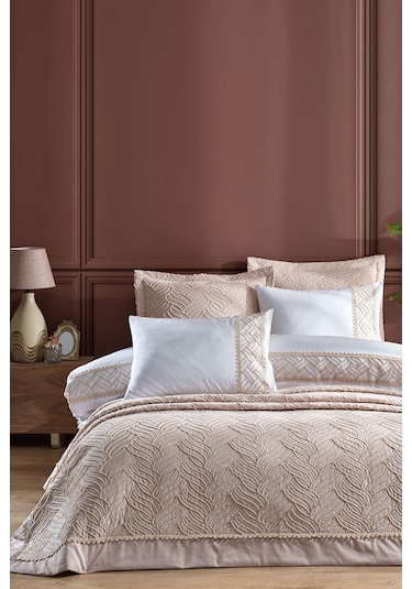 Tallia Çift Kişilik Çeyiz Seti - Bej