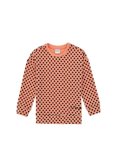 U.s. Polo Assn. Kız Çocuk Somon Sweatshirt 50298157-vr047 Somon