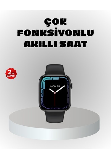 380mah Bataryalı Akıllı Saat - Arama, Bildirim, Aod Ekran Ve Uzun Pil Ömrü