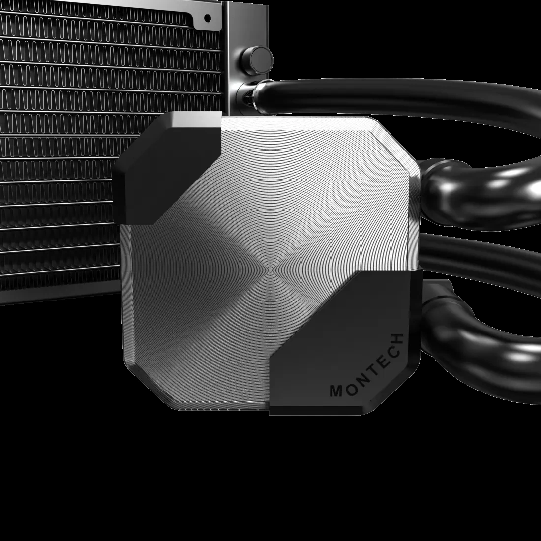 Montech Hyperflow Silent 240 Siyah