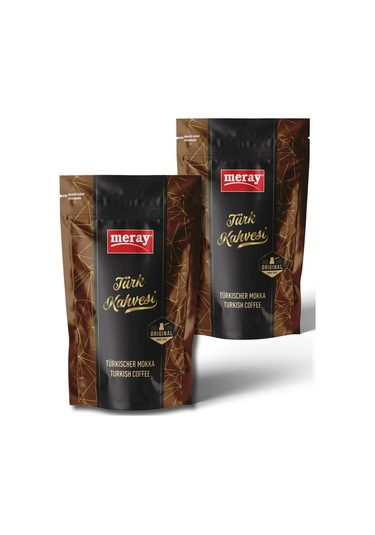 Meray Türk Kahvesi 2 x 250 G + Kilitli Poşet