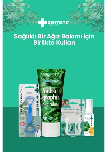 Dentiste Andrographis Paniculata Diş Ve Diş Etlerinde Tam Koruma Diş Macunu 40gr. Tam Koruma