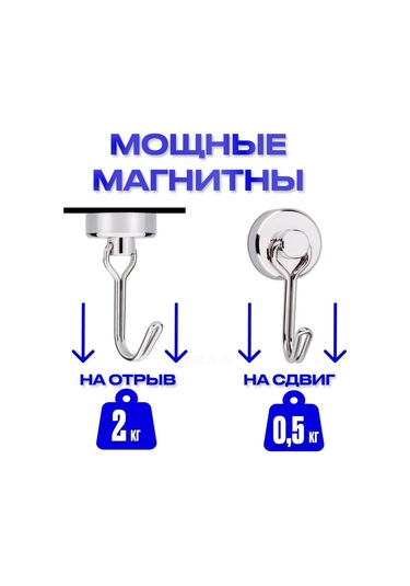 Tenfowee 4 Adet Manyetik Demir Kanca - 4cm X 1cm X 1cm Boyutlu, Dayanıklı Ve Saçma Altyapı İçin Uygun Düzenleme Aracı