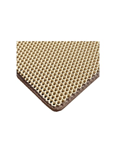 1pcs Bu Çift Katmanlı, Su Geçirmez, Kaymaz Kedi Matı İle Zeminlerinizi Temiz Ve Çöpsüz Tutun 40x50cm