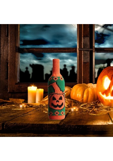 Suntek Örgü Şişe Kazak Eğlenceli Eve Taşınma Kabak Kabak