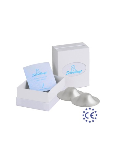 Silverlayt Gümüş Göğüs Ucu Kapağı XL Beden