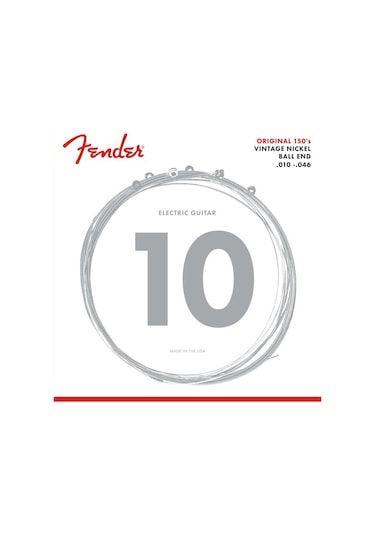 Fender 150R Original Pure Nickel Regular Takım Tel Elektro Gitar