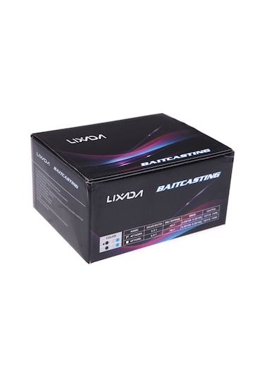 Xindoker Af103 Mavi Sol El Balık Makinesi - 11 Rulmanlı, 6.3:1 Dişli Oranı, Manyetik Fren, Cnc Alüminyum Bobin