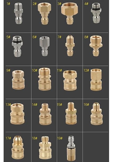 Suntek Magideal Hızlı Bağlantı Basınçlı Yıkama