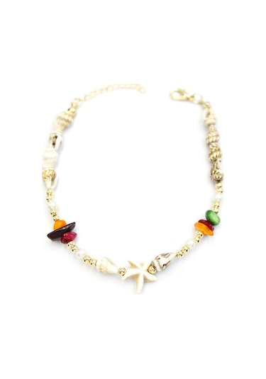 Deniz Kabuğu Halhal - Çok Renkli Çok Renkli