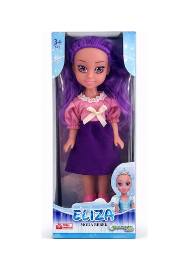 Toyx Mini Eliza Et Bebek – Renkli Saçlı Oyuncak Bebek 3+ Yaş