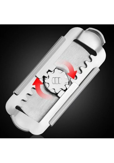 Ayarlanabilir Paslanmaz Çelik Konserve Açacağı, Kapak Açacağı, Şişe Açacağı, Mutfak Aksesuarı, Konserve Açacağı 3-9,5 Cm Yeşil Diğer