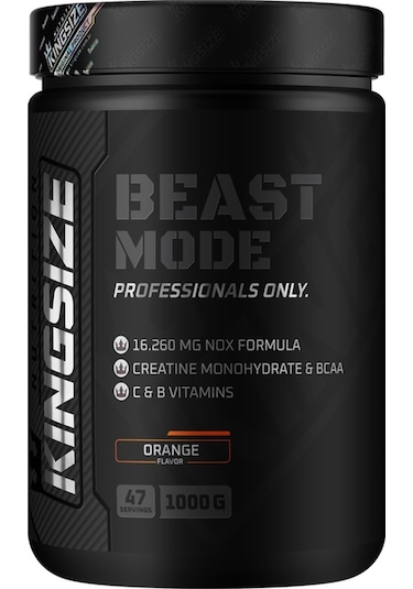Kingsize Nutrition Beast Mode 1000 G Portakal