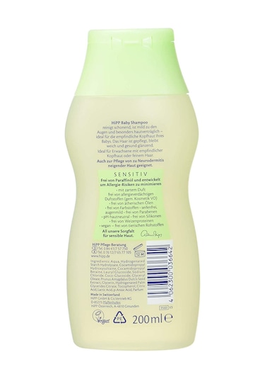Hipp Babysanft Bebek Şampuanı Sensitive 200 ml