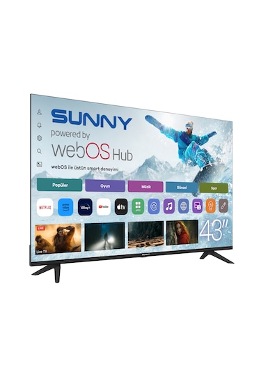 Sunny SN43FMLN-W02S 43'' FHD webOS 2.0S D-DUAL LED