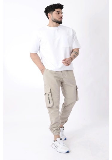 Stilkombin Paraşüt Kumaş Paça Lastikli Kargo/jogger Alt Pldp 01 70093 001