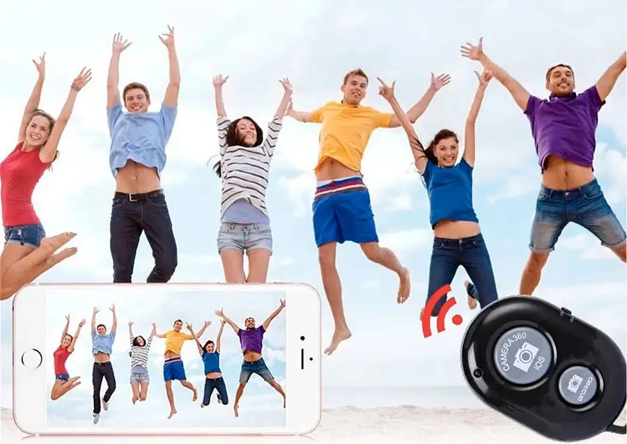 Bravus Bluetooth Kumandası Uzaktan Selfie Çekimi İçin Düğme 18578633