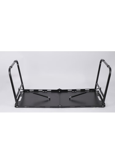 Hidrolik Otomatik Katlanır Kamp Ve Piknik Masası Taşınabilir, Hafif Ve Elde Taşınabilir Siyah