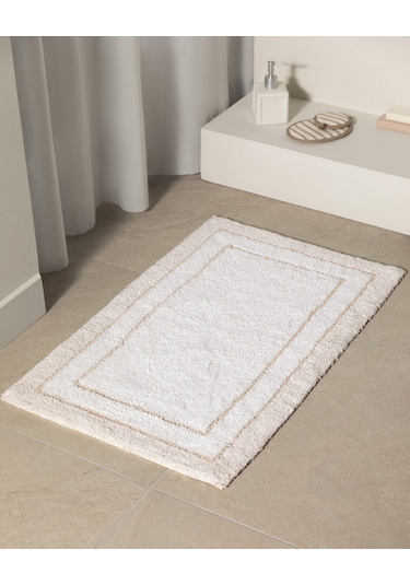 Madame Coco Giverny Banyo Paspası - Bej - 50x80 Cm Bapa0000000018 Ekru