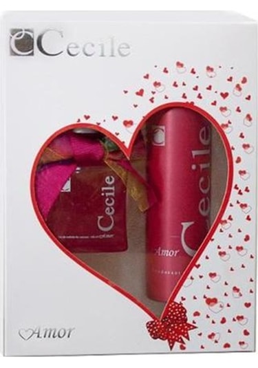 Cecile Amor Kadın Parfüm EDT 100 ML + Deodorant 150 ML